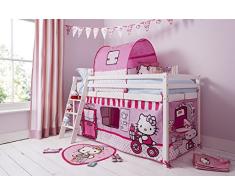 Noa and Nani Cabina Cama con Hello Kitty en Whitewash con Tienda 57 WWHK