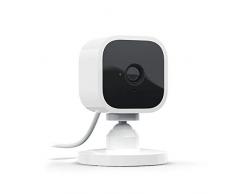 Presentamos la Blink Mini, cámara de seguridad inteligente, compacta, para interiores, con enchufe, resolución de vídeo HD 1080p, detección de movimiento y compatible con Alexa – 1 Cámara