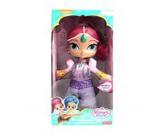 Fisher-Price Shimmer and Shine - Muñeca blíster, color rosa, versión en español (Mattel FFP37)