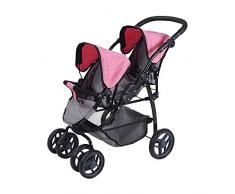 Knorr 16422 - Cochecito de bebé para muñecas, Color Gris