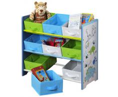 Kesper 17725 - Estantería infantil, color azul