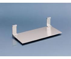 Naber Alto - Estante, estrecho, color acero inoxidable