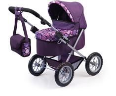 Bayer Design- Cochecito de muñeca, Trendy, Color Lila (13094AA)