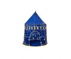 Tienda De Campaña Infantil Plegable Carpa Infantil Para Cama, Casa De Juegos Para Interiores Y Exteriores, Castle Play Tent Tienda De Interior Playhouse Yurt Tienda Con Apoyo Para Juegos De Interior