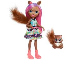Enchantimals Muñeca Squirrel (Mattel FMT61)