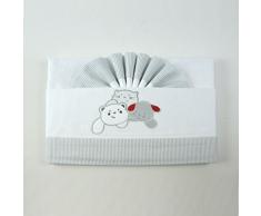 PEKITAS Bebe Juego De Sábanas Tipo Franela Conjunto 3 Pcs Cuna 60X120 CM 100% Algodón HECHO EN PORTUGAL