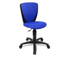 Topstar 70570BB40 High Scool - Silla giratoria Infantil, tapizado de Color Azul