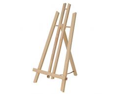 Artina - Caballete de mesa London (pino macizo) - Ideal para pintar en la mesa y adecuado para niños