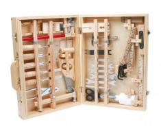 small foot company Legler Deluxe - Juego de Herramientas de Juguete (a Partir de 8 años, Madera y Metal)