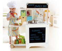 Hape E3126 - Cocinita de madera con carrito