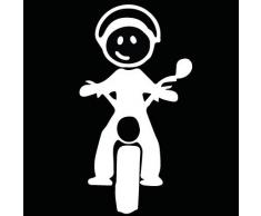Pegatinas Moto de Bebé Tamaño Pequeño