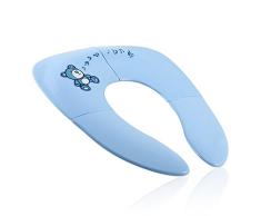 Asiento de Inodoro Plegable para Niños, Orinal de Bebé Tapa WC Portátil para Casa y Viajes, Reductor WC como Protector para Infantil