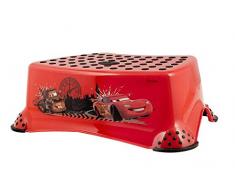 Taburete con Escalón antideslizante para niños CARS de OKT color: rojo