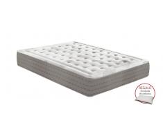 Viscozhen Colchón de Muelles Ensacados Hybrid y Almohadas Viscoelásticas de Regalo