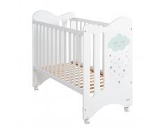MICUNA Cuna LILI 120x60 Blanco MICUNA