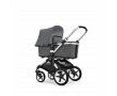 BUGABOO Cochecito BUGABOO FOX Aluminio/Style Set Gris/Capota Gris Melang