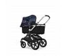 BUGABOO Cochecito BUGABOO FOX Aluminio/Style Set Negro/Capota Pájaros