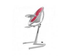 MIMA Trona MOON 2G Blanca MIMA, Tapizado Fucsia