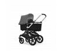 BUGABOO Cochecito BUGABOO FOX Aluminio/Style Set Negro/Capota Gris Melan