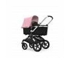 BUGABOO Cochecito BUGABOO FOX Aluminio/Style Set Negro/Capota Rosa Paste