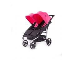 BABY MONSTER Silla gemelar EASY TWIN 3S Reversible BABY MONSTER Gris-Rosa