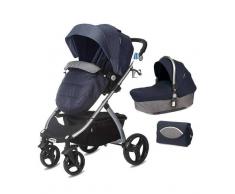 PLAYXTREM Cochecito duo SKYLINE PLAYXTREM, Color Jeans