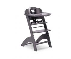 CHILDHOME Trona de madera LAMBDA 2 CHILDHOME, Antracita