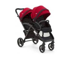 JOIE Cochecito gemelar de bebé EVALITE DUO JOIE, Color Cherry