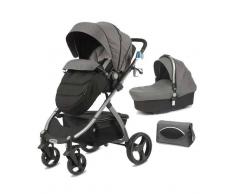 PLAYXTREM Cochecito duo SKYLINE PLAYXTREM, Color Eclipse