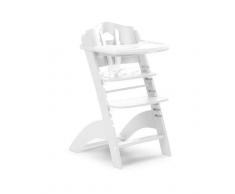 CHILDHOME Trona de madera LAMBDA 2 CHILDHOME, Blanco