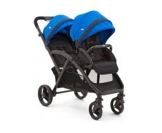 JOIE Cochecito gemelar de bebé EVALITE DUO JOIE, Color Blue Bird