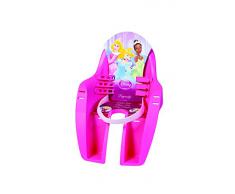Disney - Asiento portabebés para bicicleta, diseño de Princesas Disney, color rosa
