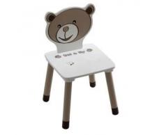 Demeyere 234551 Ted & Lily - Silla infantil, color blanco y beige