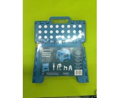 ARREGUI - Taburete plegable 29x22x27 cm. Azul