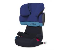 Cybex - Silla de coche grupo 2/3 Solution X-Fix, para coches con ISOFIX, 15-36kg, desde los 3 hasta los 12 años aprox., Azul (Blue Moon)