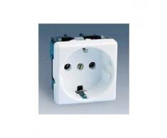 Simon 27432-68 - Base Enchufe Schuko Con Seguridad Embornamiento Rapido