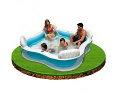 Intex Piscina Hinchable Con Asientos 882 L