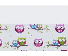 Vizaro - Tríptico Juego de Sábanas CUNA (60x120cm) - 100% Algodón - Hecho en UE con control de sustancias nocivas - Producto SEGURO: el bebé lo puede chupar sin riesgo - Colección BÚHOS