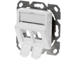 Telegärtner H02010A0083 tapa de seguridad para enchufe - tapas de seguridad para enchufes (RJ-45, Color blanco)