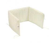 Cambrass Liso E - Protector de cuna, 60 x 40 cm, color beige