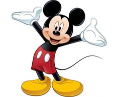 RoomMates RMK1508GM Pared Mickey Mouse Solo Pegatina Gigante, Multicolor