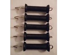 5 x eléctrico valla puerta asas, Heavy Duty para caballos y ganado