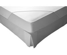 Pikolin Home Natural - Protector de colchón punto para cuna, 100% algodón, impermeable y transpirable, 60 x 120 cm