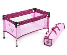 Bayer Chic 2000 652 29 - Cuna de viaje, puntos de mora, violeta / rosa