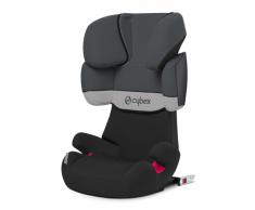 Cybex - Silla de coche grupo 2/3 Solution X-Fix, para coches con y sin ISOFIX, 15-36kg, desde los 3 hasta los 12 años aprox., Gris (Gray Rabbit)