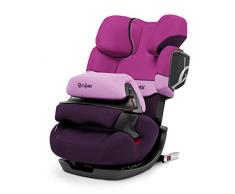 Cybex Silver Pallas 2-Fix 515111004 Silla de Coche 2 en 1, Grupo 1/2/3, Colección de Color 2019, Morado (Purple Rain)