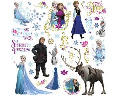 RoomMates Pegatinas de Pared Frozen Personajes