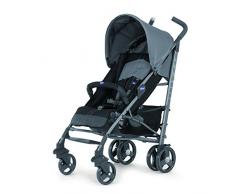 Chicco Lite Way2 - Silla de paseo ligera y compacta, 7,5 kg, colección 2017, color gris