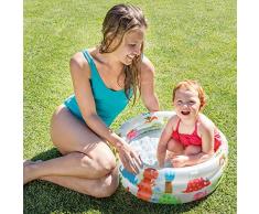 Intex - Piscina hinchable colores y base hinchable, 61 x 22 cm, 33 l (57106NP)