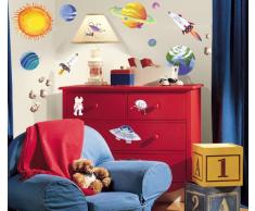 Jomoval RoomMates - Pegatinas para pared (35 unidades), diseño del espacio